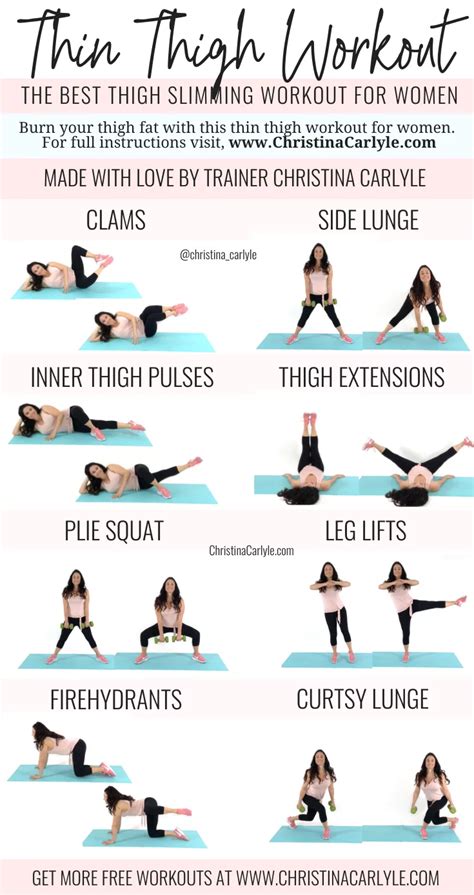 leg and thigh workout videos